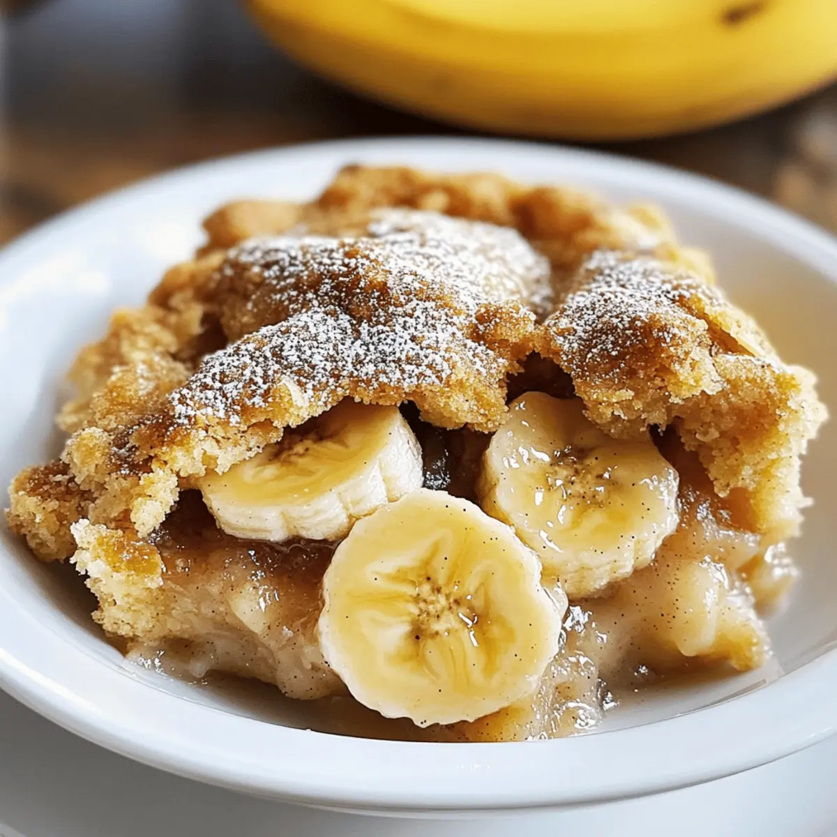 Der Ausstoß: Schneller Bananen-Cobbler für Zuhause