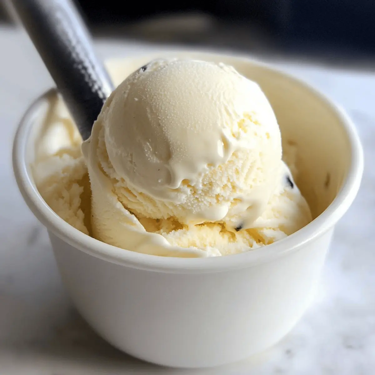 Einfache Eierfreie Vanilleeiscreme selber machen