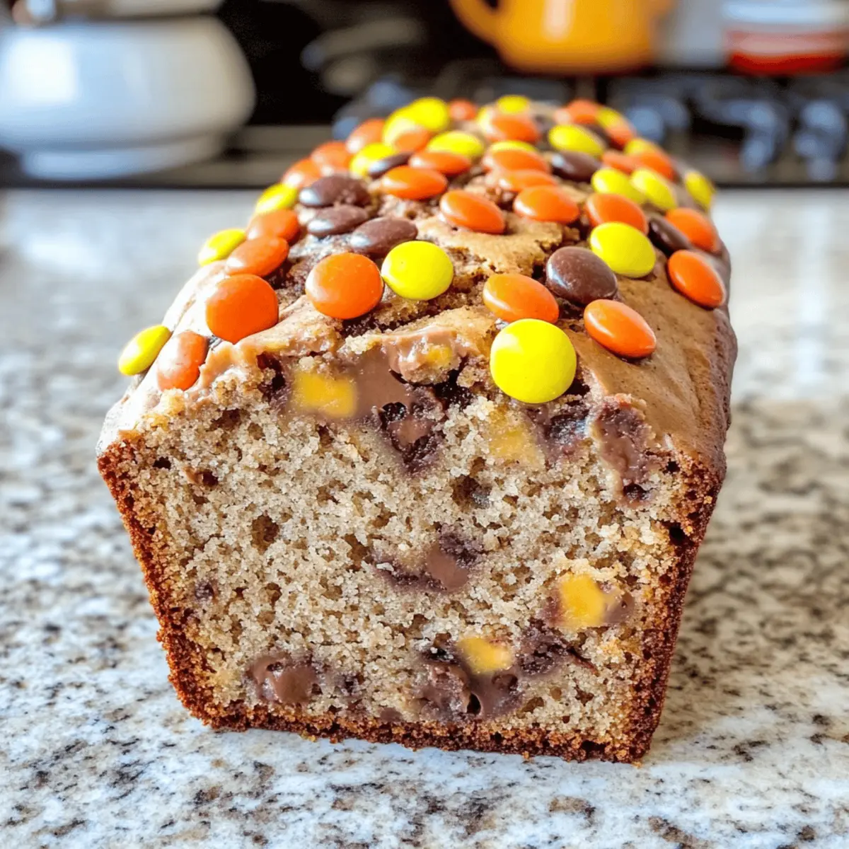 Reese’s Stücke Erdnussbutter Bananenbrot