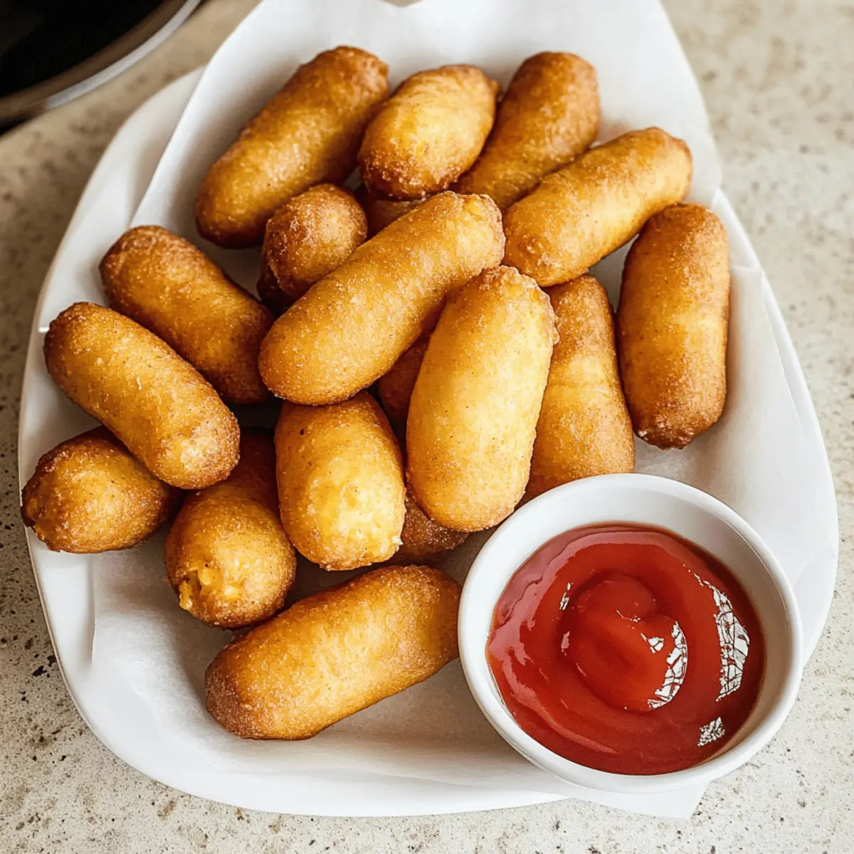 Mini Corn Dogs selbstgemacht für Disney-Fans