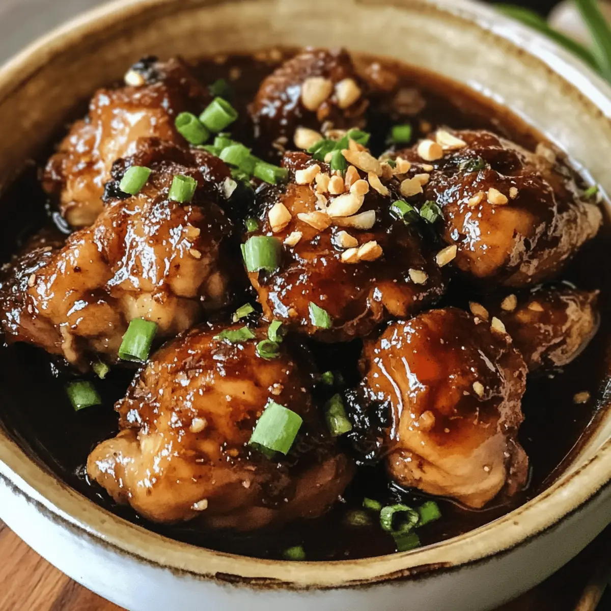 Authentisches Filipino Hühnchen Adobo Rezept