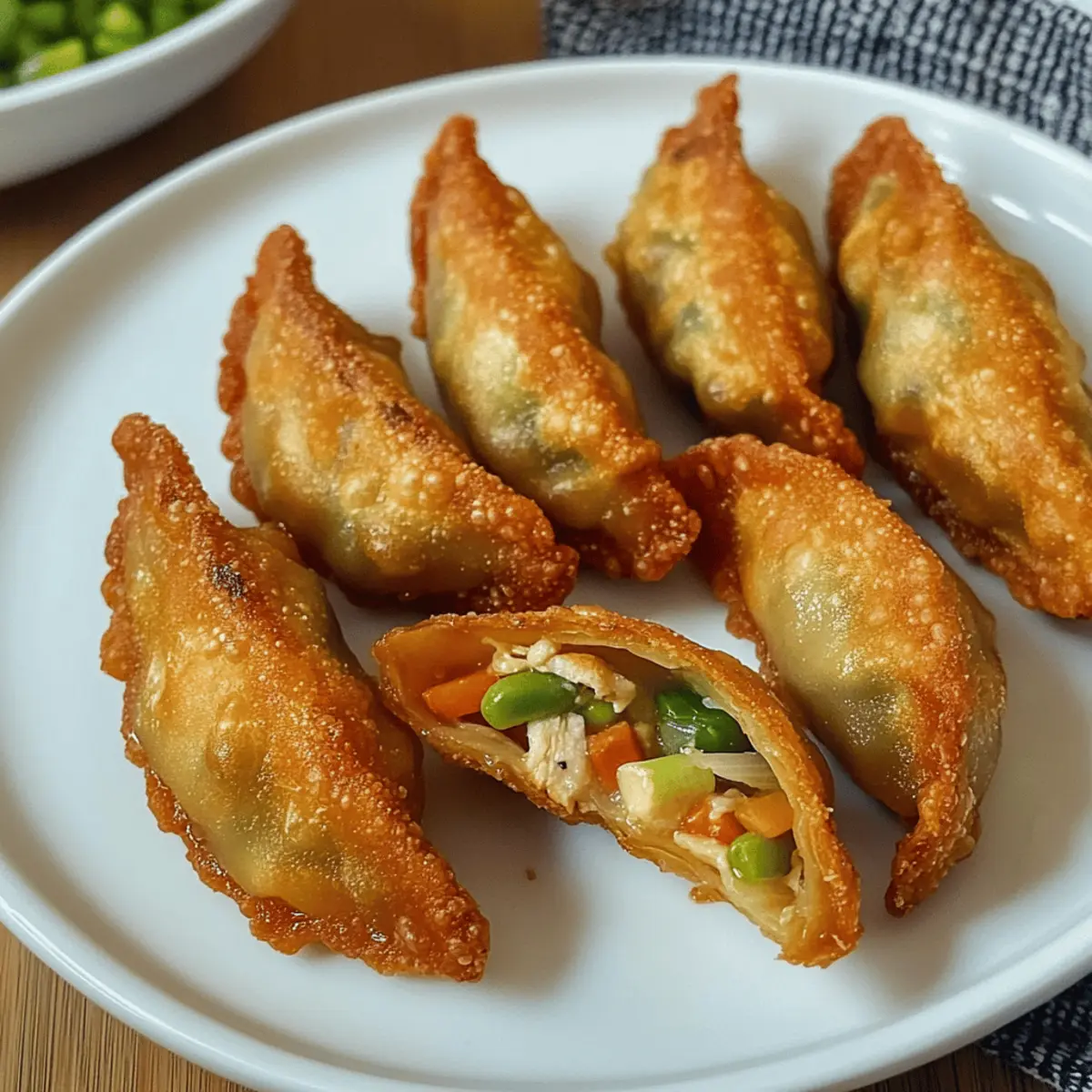 Crispy Dumplings: Der Ausgang zu Genuss und Freude