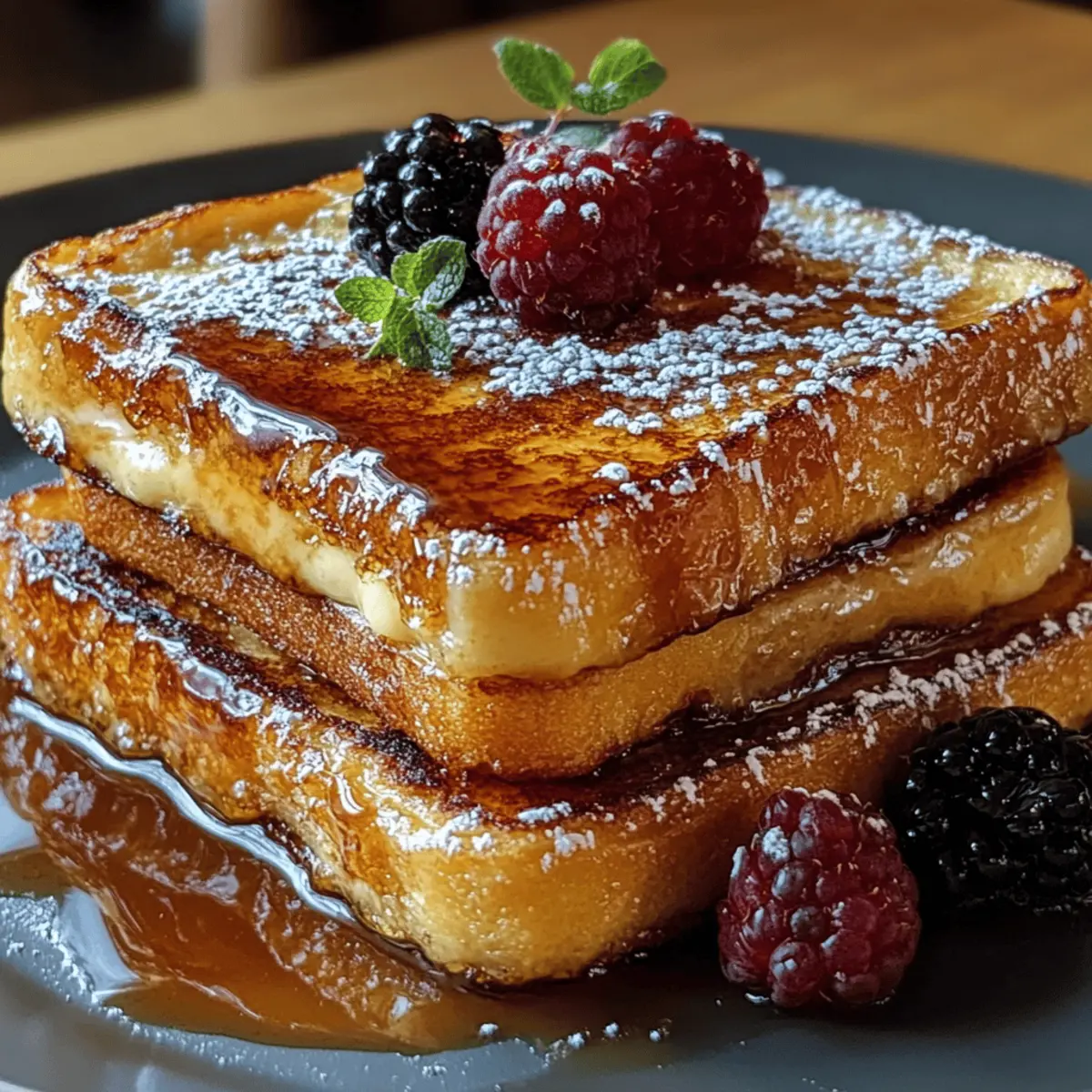 Crème Brûlée French Toast für perfekte Frühstücksmomente