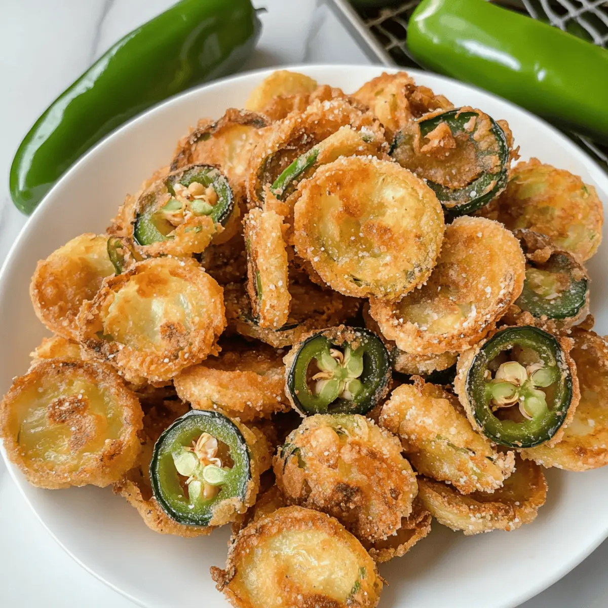 Der Ausgang: Knusprige Jalapeños für jeden Anlass