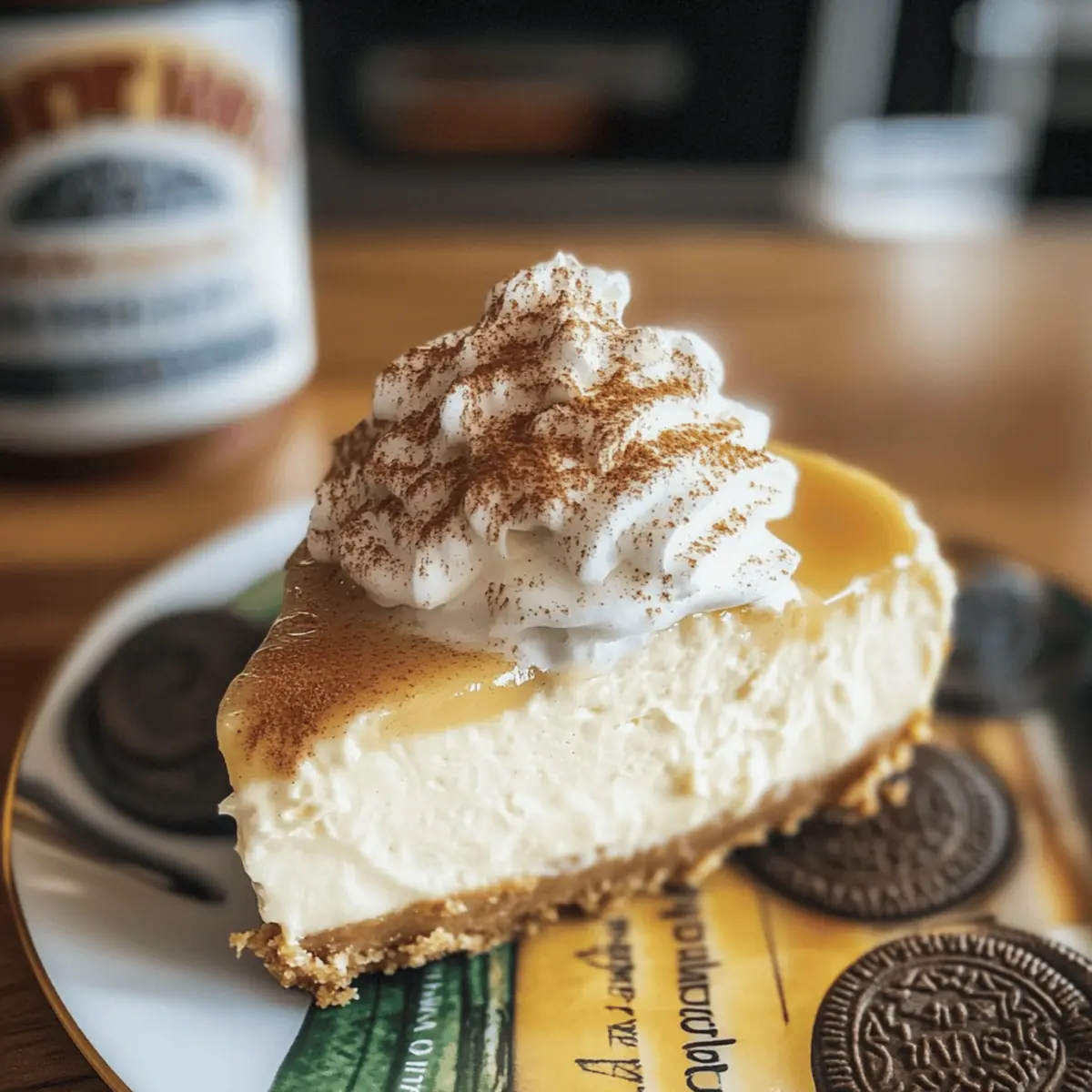 No Bake Butterbeer Cheesecake für Magie-Fans