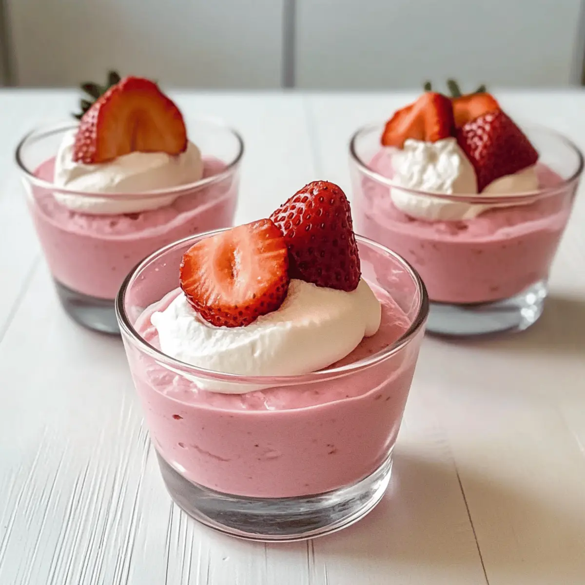 luftige erdbeer mousse ohne backen