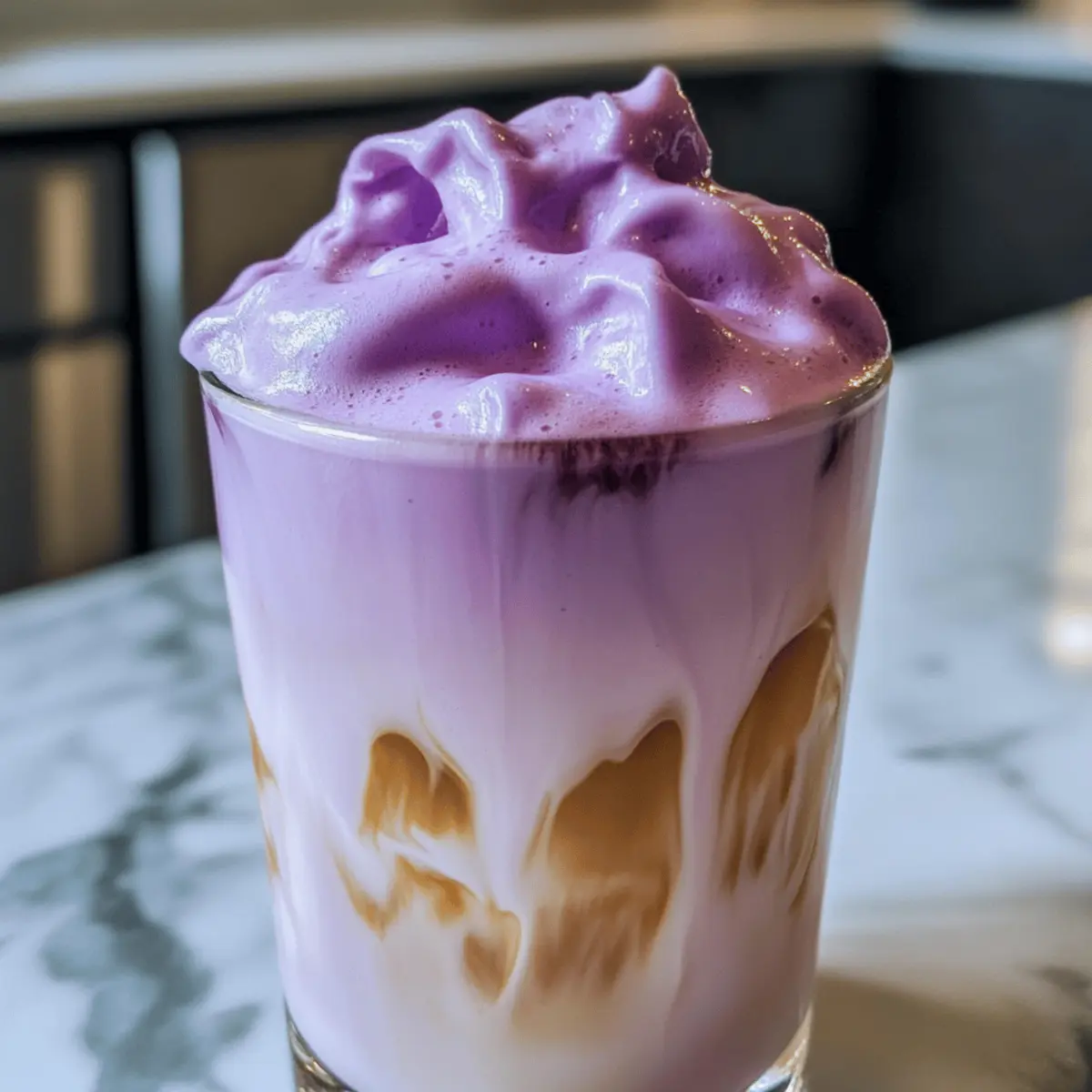 Ube Vanille Cold Foam für deinen perfekten Drink
