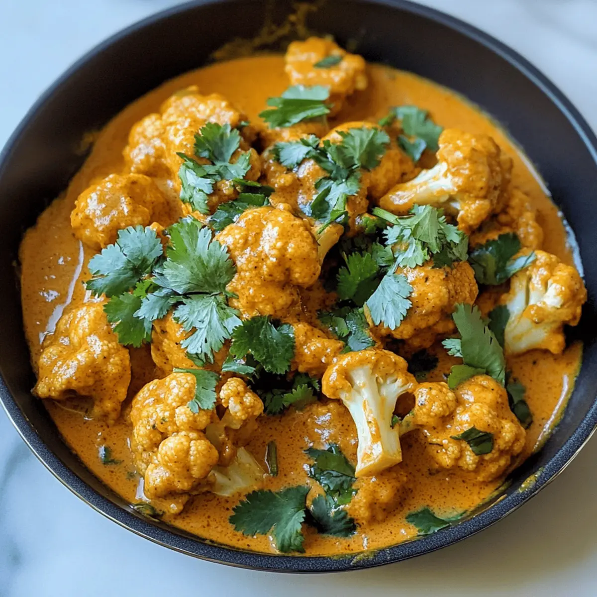 Indisches Butter-Blumenkohl-Curry in 25 Minuten