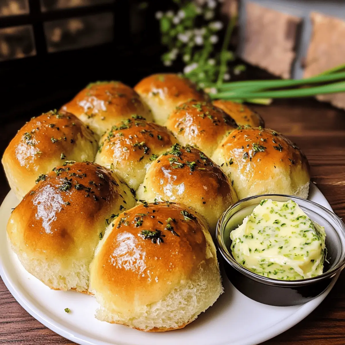 Weiche Kräuter-Kartoffelbrötchen für Zuhause