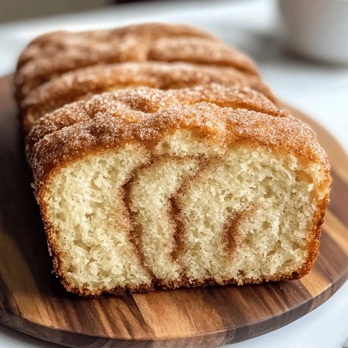 Zimt-Zucker Donut Brot für köstliche Momente