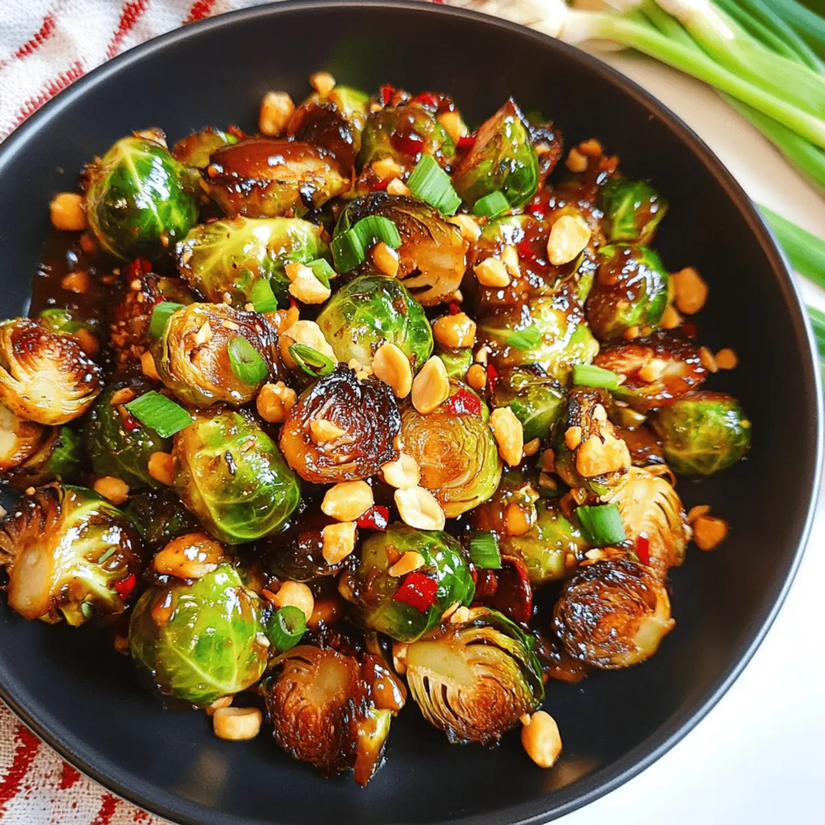 Keto Kung Pao Rosenkohl für spannende Abende