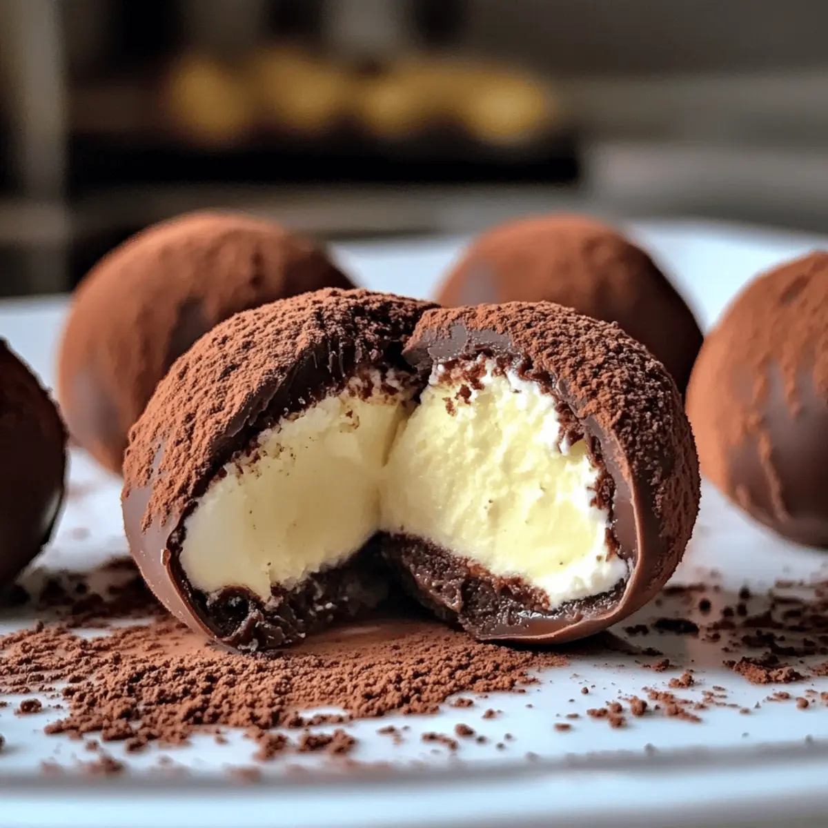 Tiramisu Trüffel für süße Genussmomente