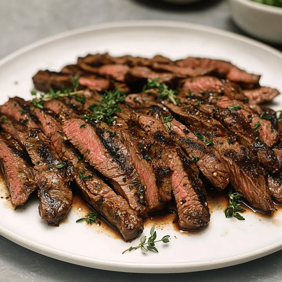 Mariniertes Skirt Steak für perfekten Grillgenuss