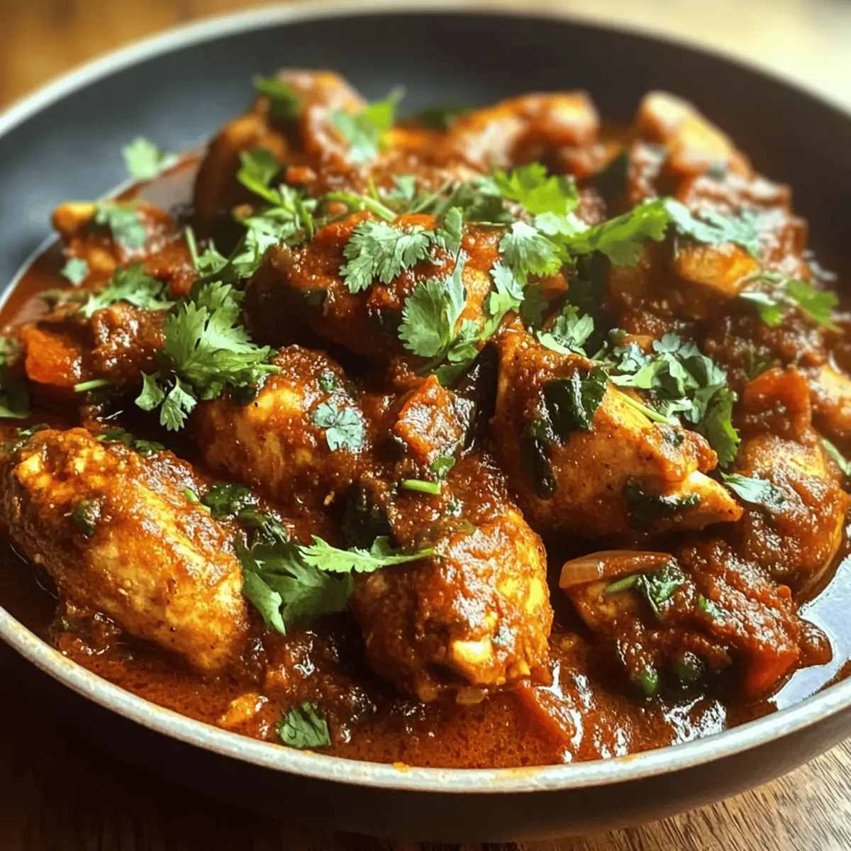 Aromatisches Chicken Bhuna für zu Hause
