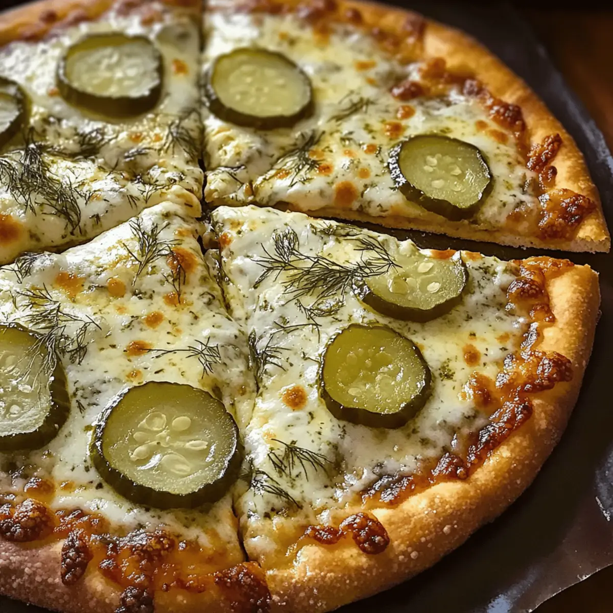 Dill Pickle Pie Pizza – Ein neues Pizza-Abenteuer