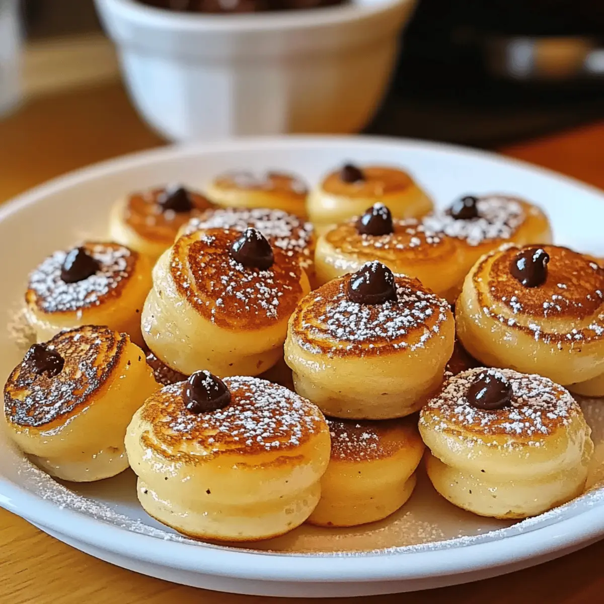 Der Ausgang: Fluffige Pfannkuchen-Popper für alle!