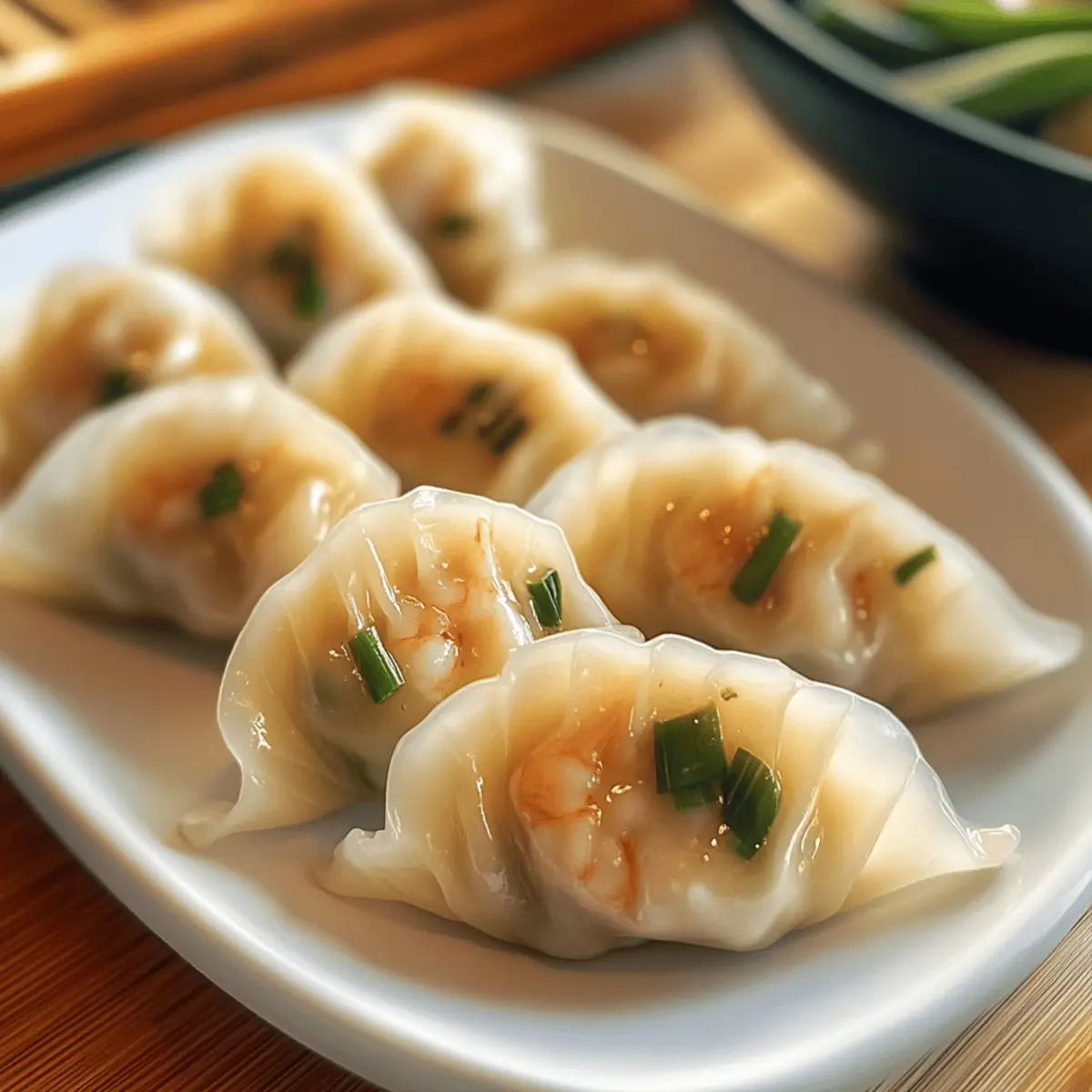 Shrimp und Chive Crystal Dumplings selber machen