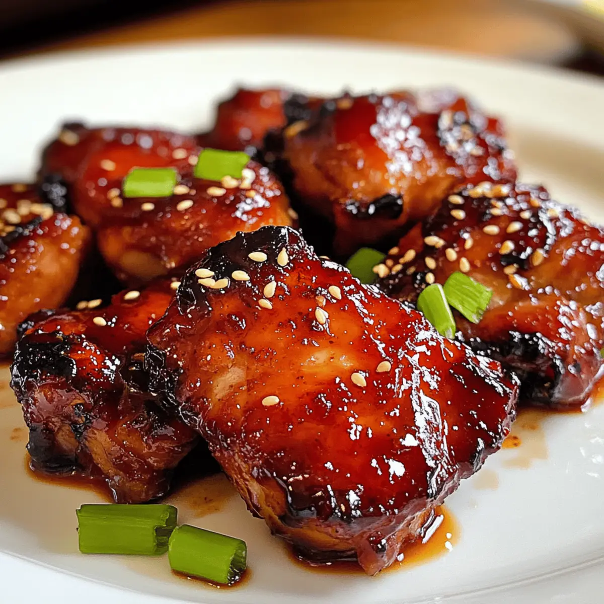 Zartes Char Siu Hühnchen in 10 Minuten