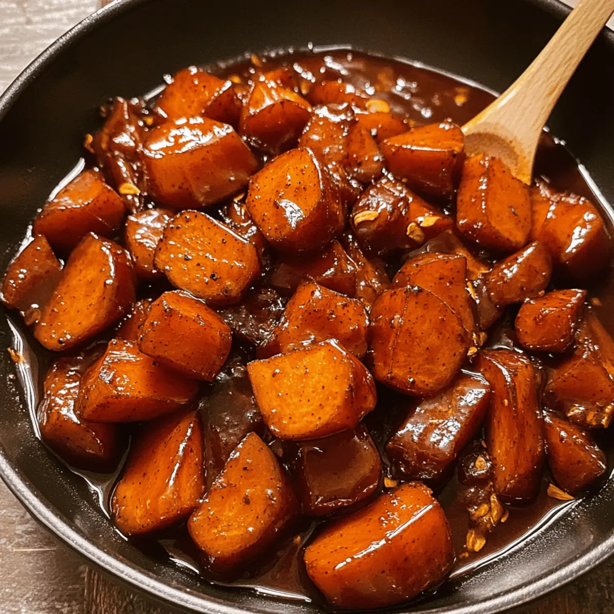 Der Ausgang: Vegane Süßkartoffeln aus dem Ofen