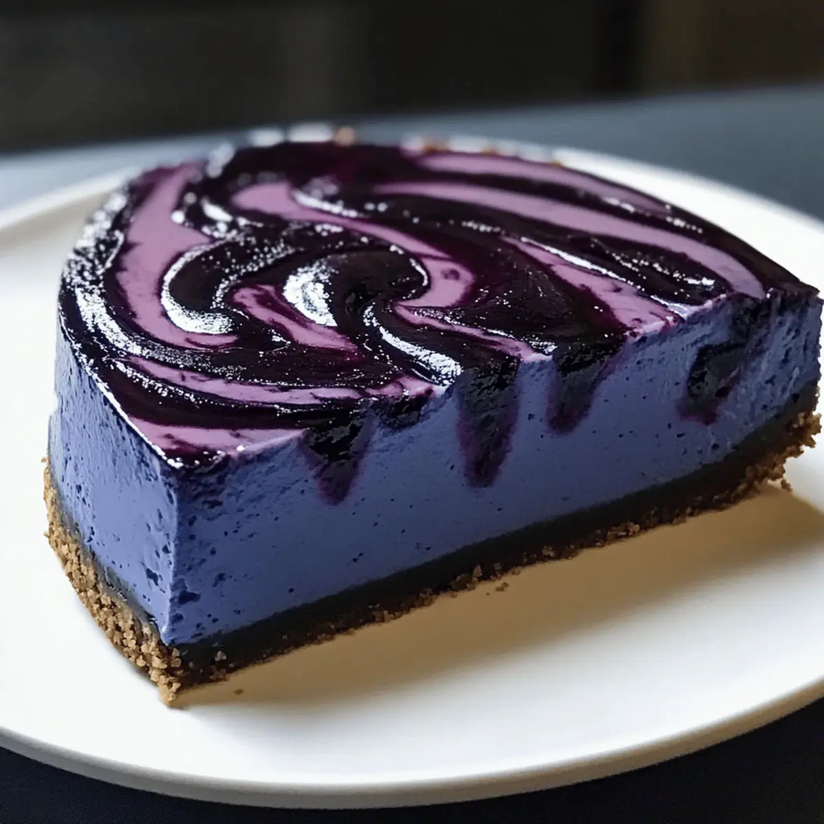 Ravenclaw Nacht Blaubeer Käsekuchen