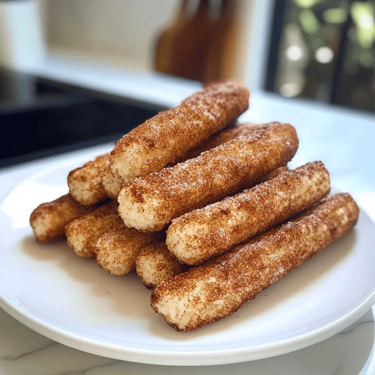 Crispy Rice Cake Churros für jeden Snack-Liebhaber