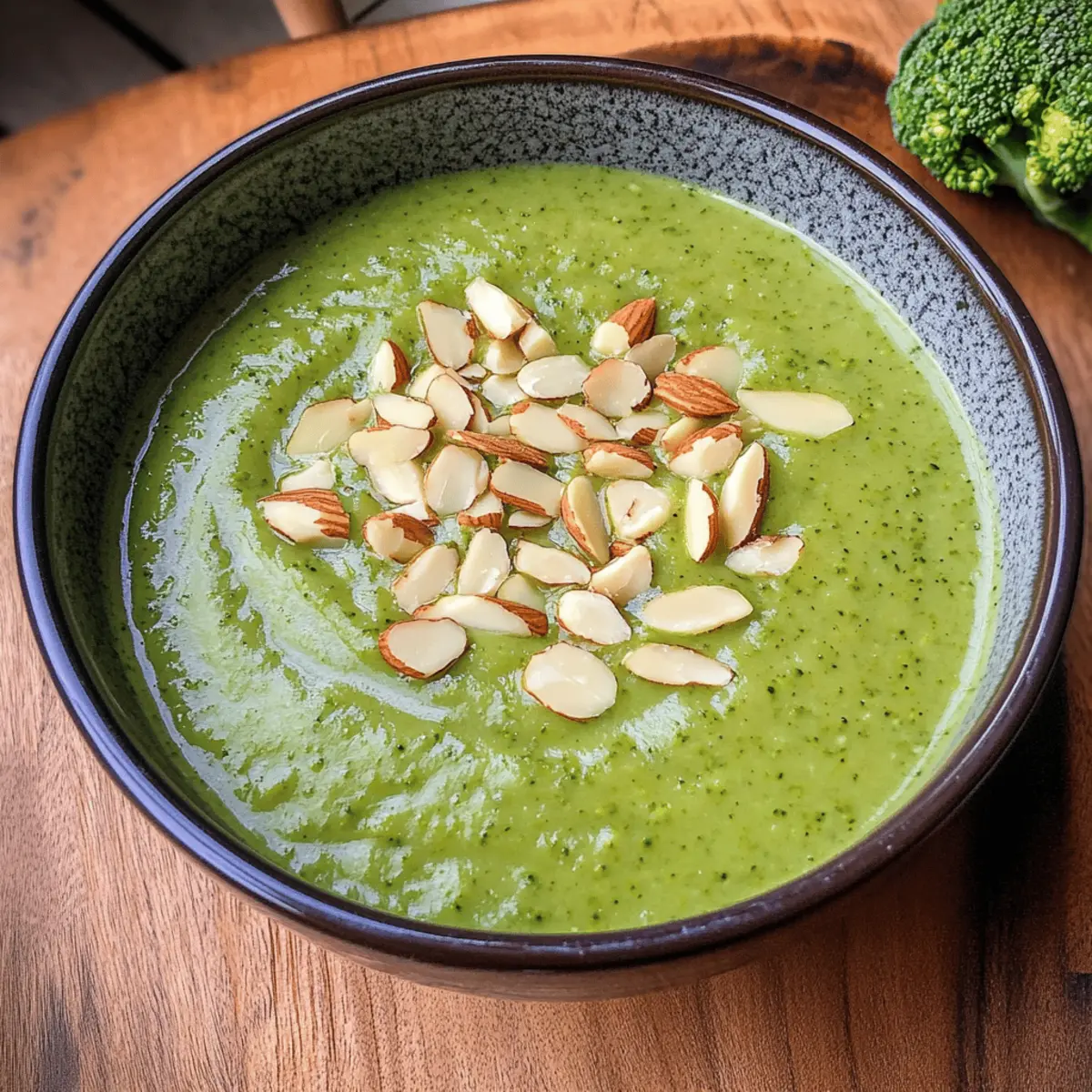 Brokkoli Mandel Suppe – Gesund und vegan kochen