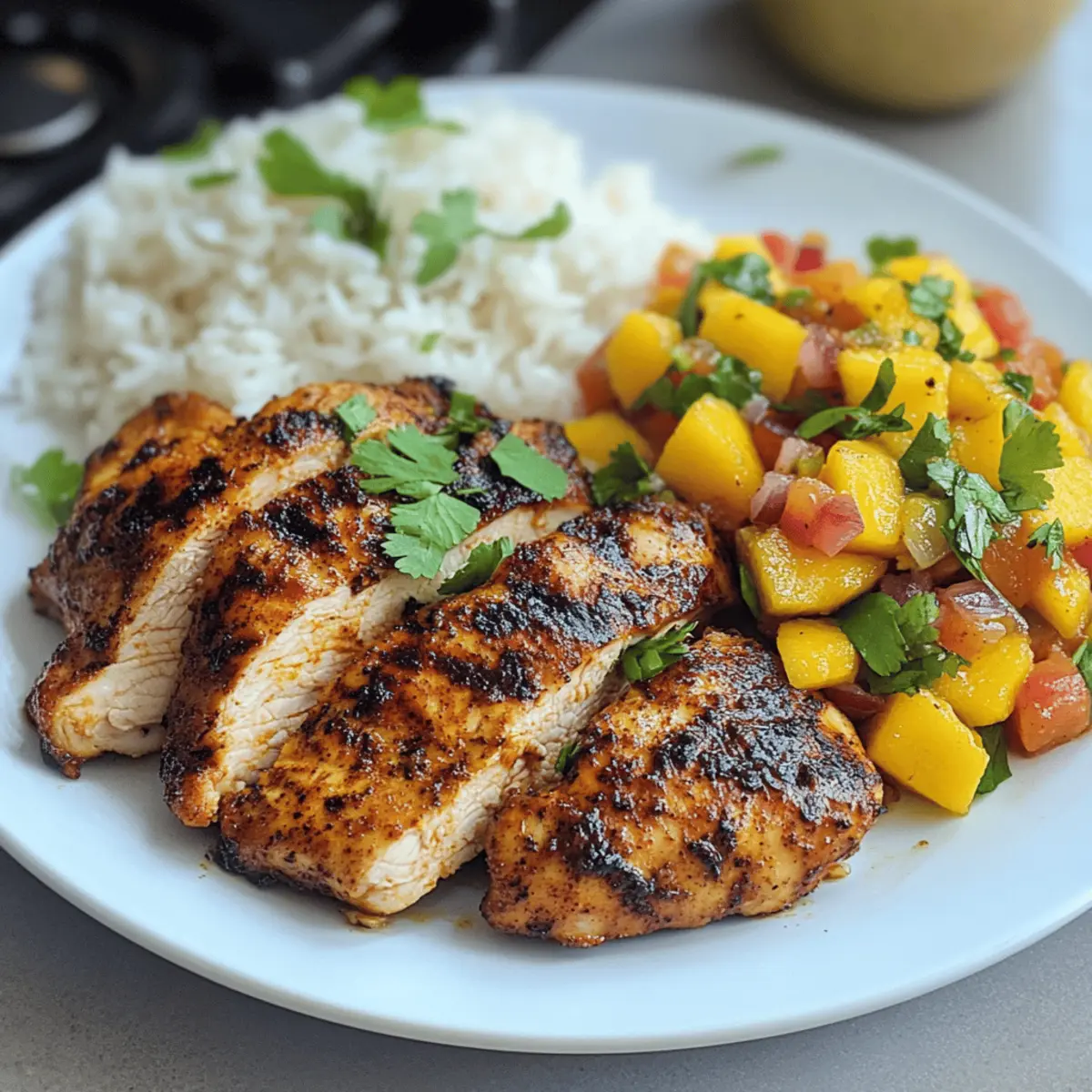 Der perfekte Jerk Chicken mit Mango Salsa