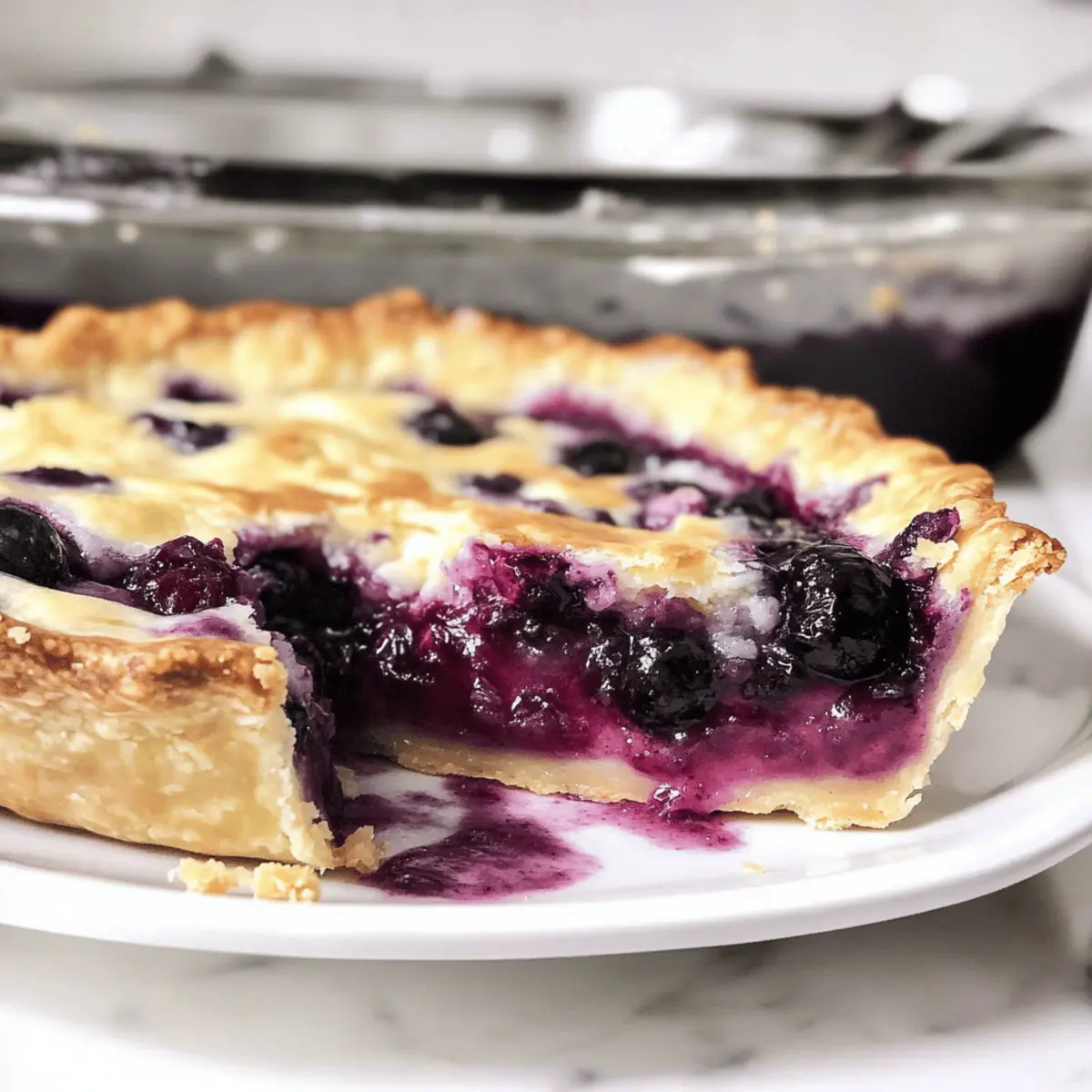 Blaubeer-Sauerrahmkuchen schnell und lecker