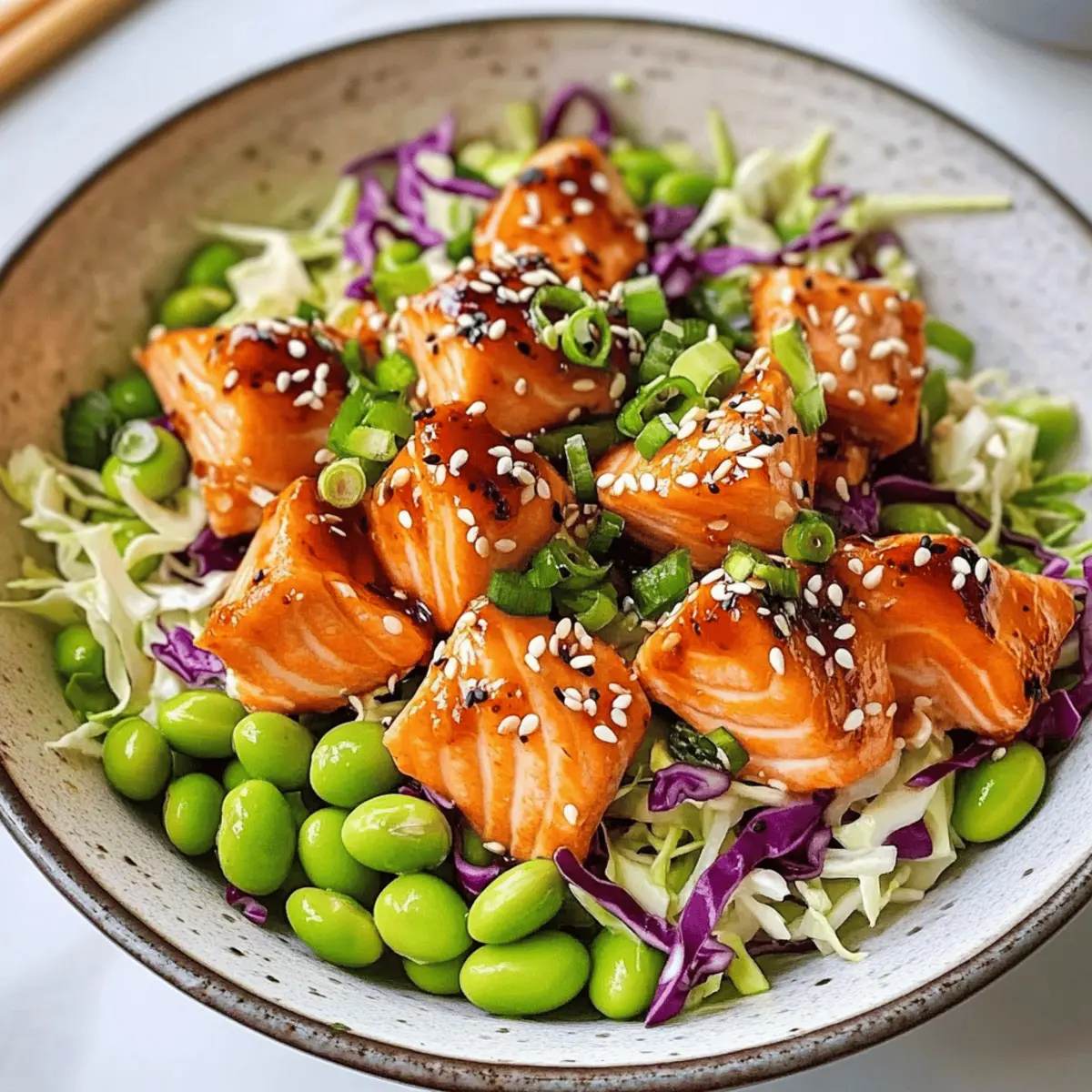 Sriracha Lachs Power Bowls für schnelles Essen