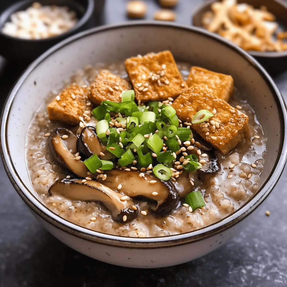 Okayu mit Gemüse: Herzhaftes japanisches Porridge