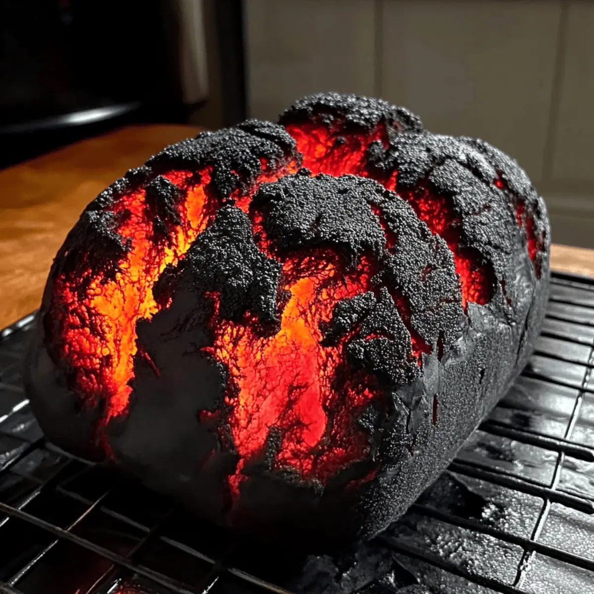 Halloween Brimstone Bread einfach und köstlich