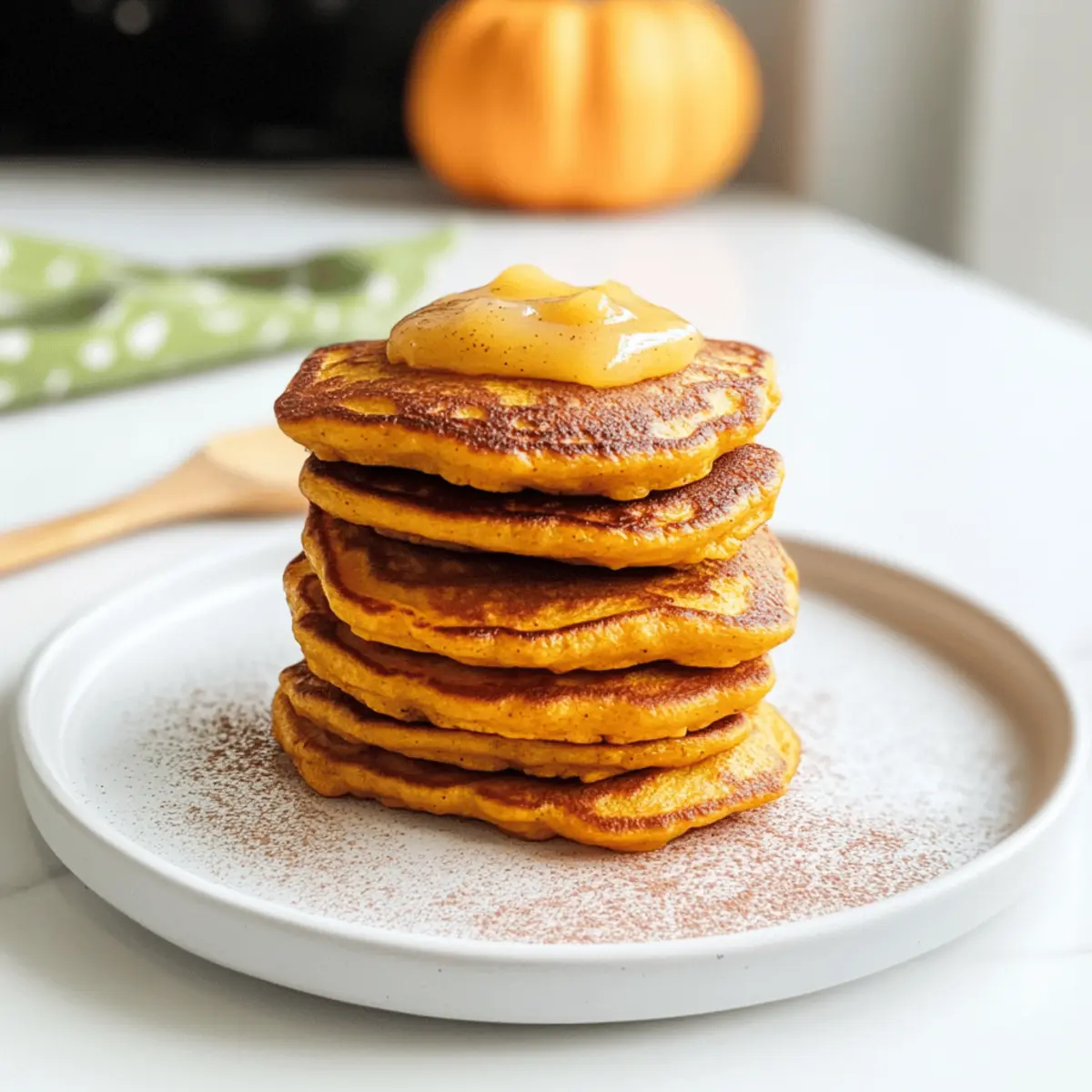 Mini Kürbispfannkuchen für Babys – Gesund und Lecker