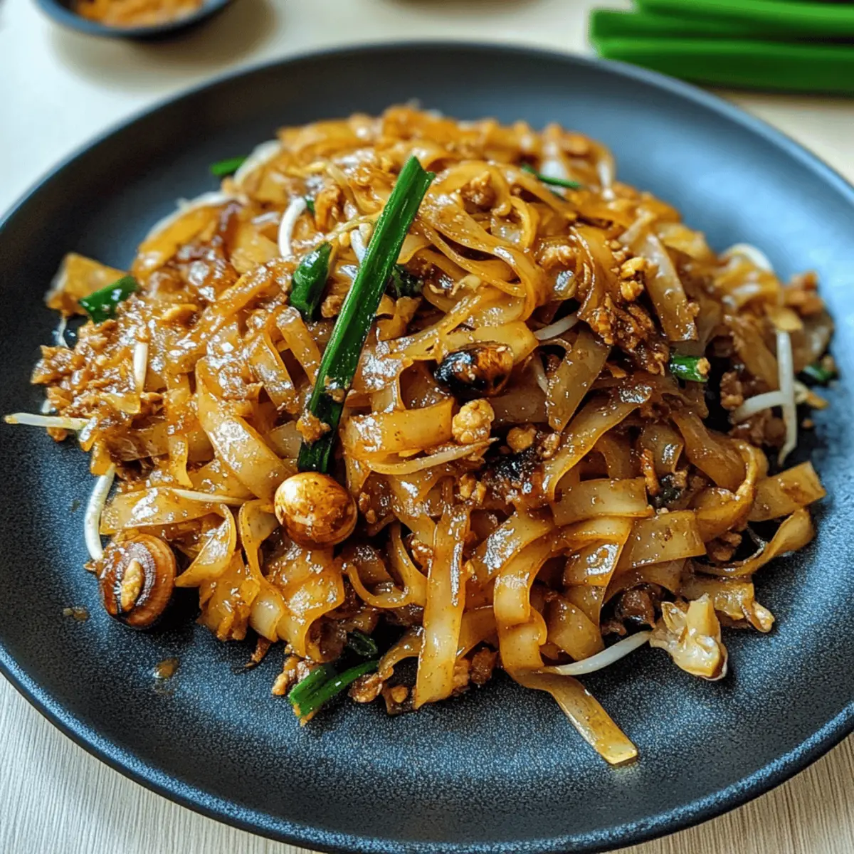Schnelle Char Kuey Teow für den perfekten Ausgang