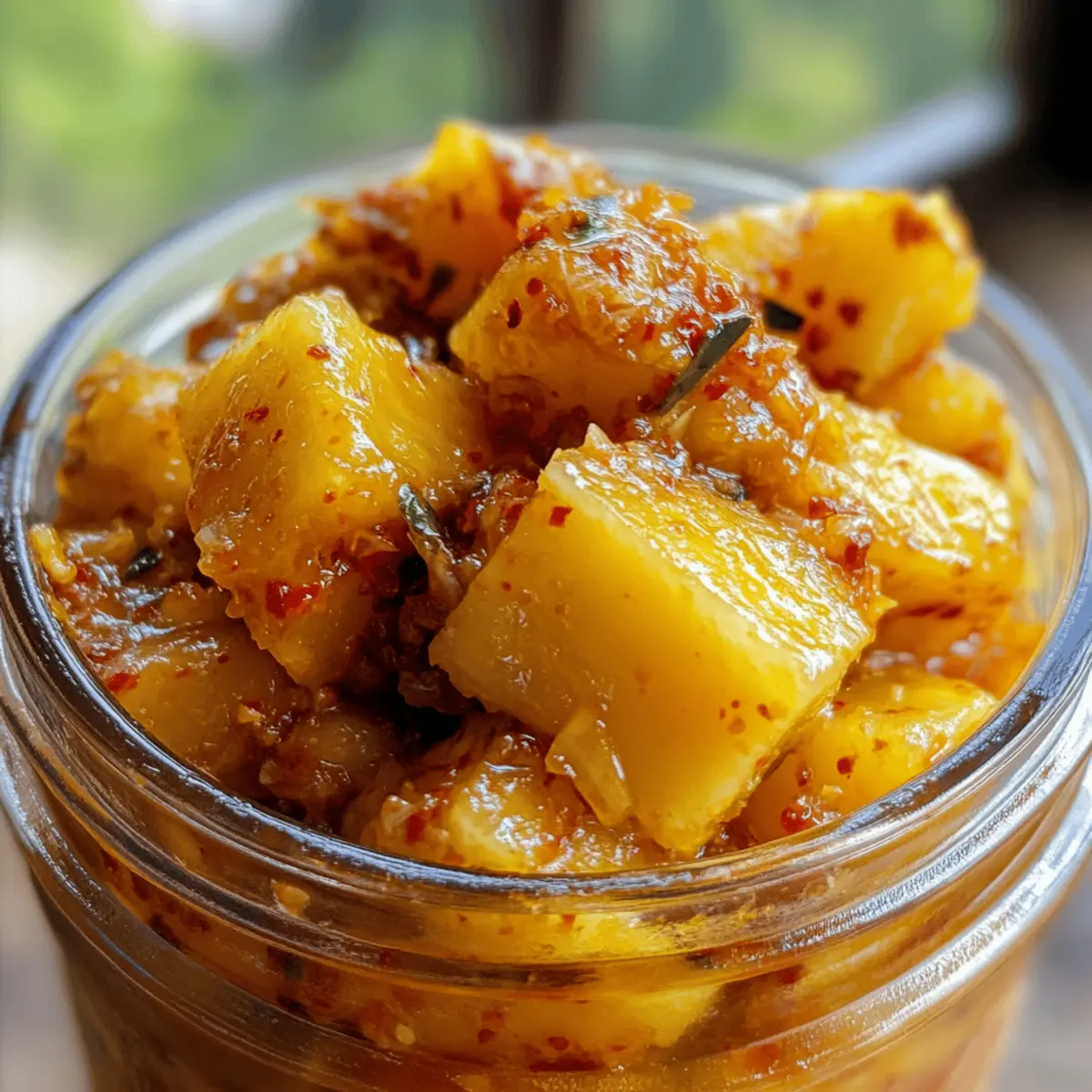 Spicy Pineapple Kimchi für jeden Anlass