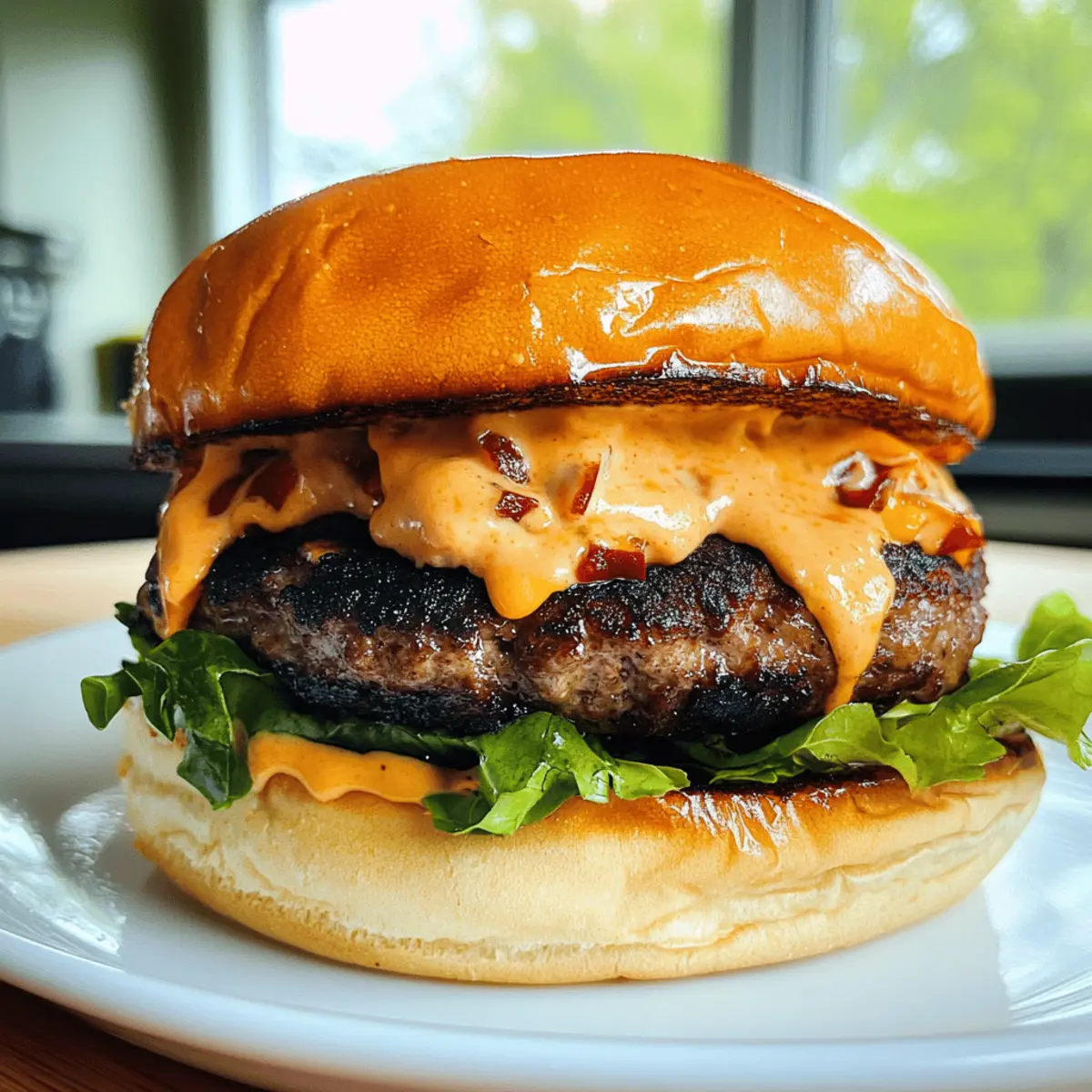 Der Ausgang: Süße Thai Chili Burger selber machen