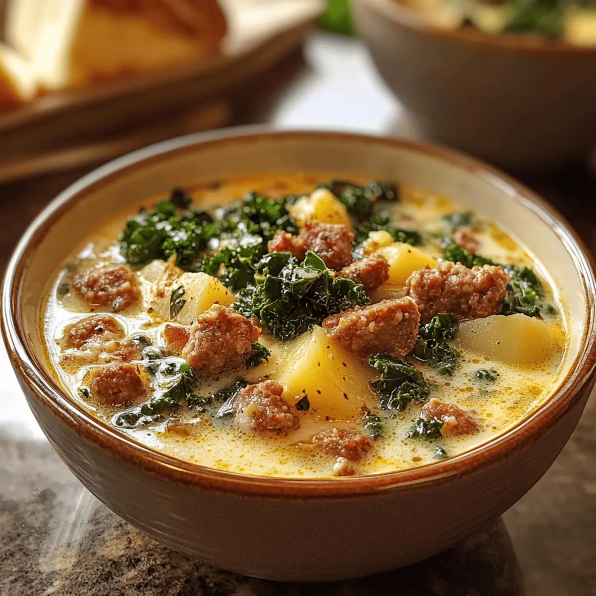Der Ausgang: Herzhaftes Zuppa Toscana Rezept