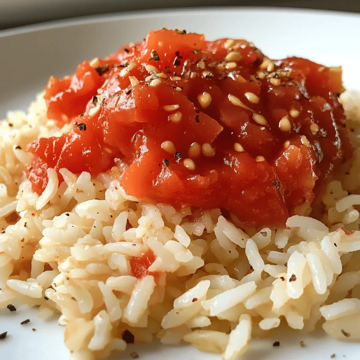 Griechischer Tomatenreis: Vegan und glutenfrei