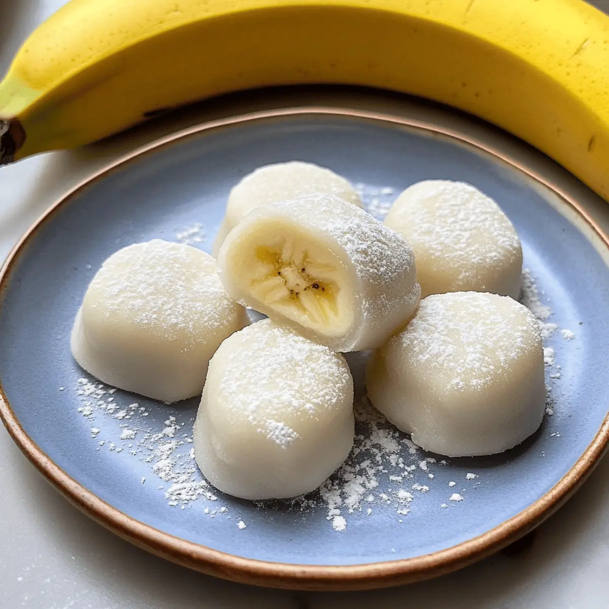 Banana Mochi: Ein schnelles Dessert für Genussliebhaber
