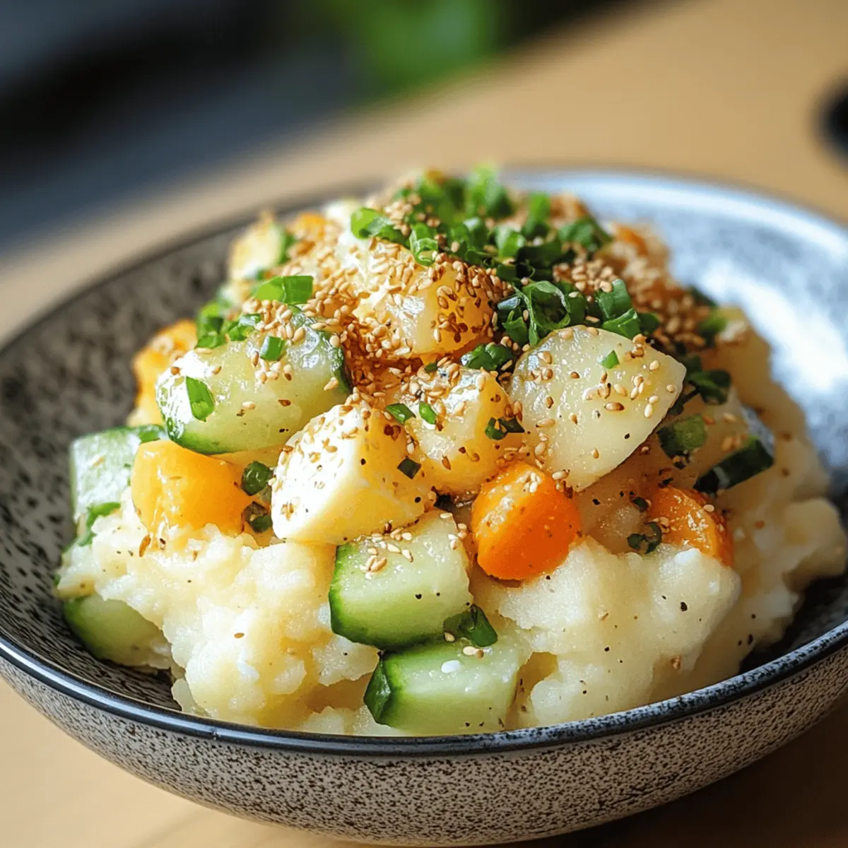 Koreanischer Kartoffelsalat für jeden Anlass