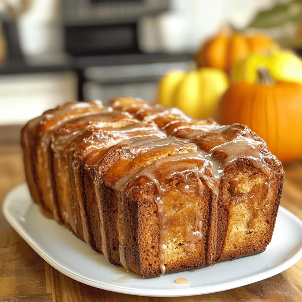 Kürbisgewürz Pull-Apart Brot in 45 Minuten