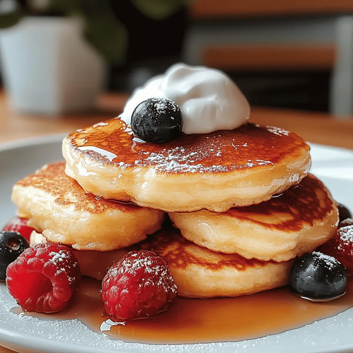 Crispy Syrniki: Fluffige russische Quarkpfannkuchen