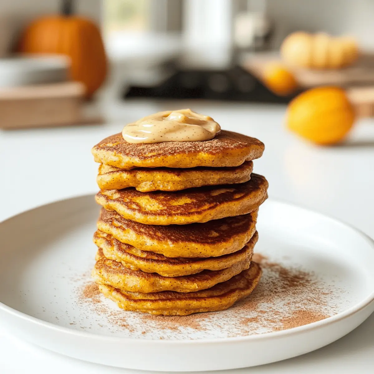 Mini Kürbis Pfannkuchen für Babys