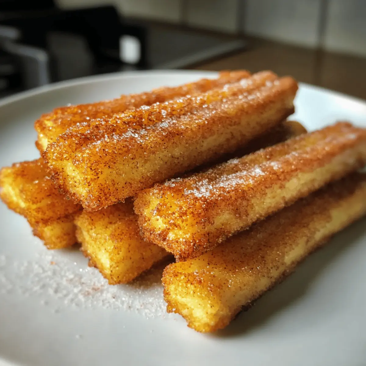 Korean Reis Kuchen Churros in 10 Minuten
