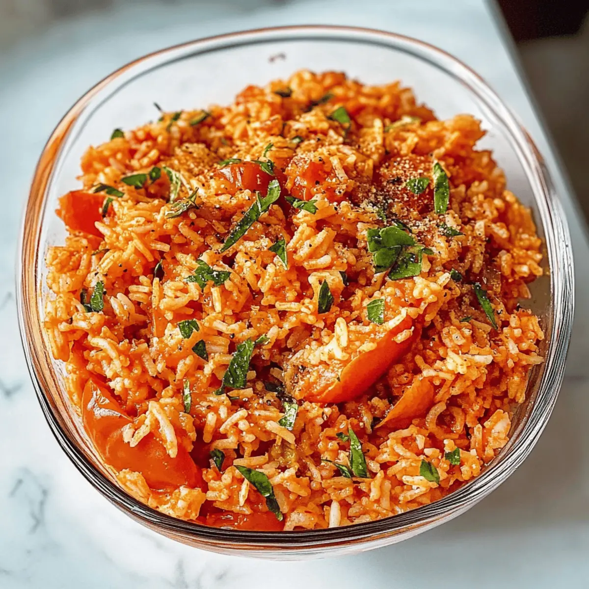 Der Ausgang: Veganer Griechischer Tomatenreis