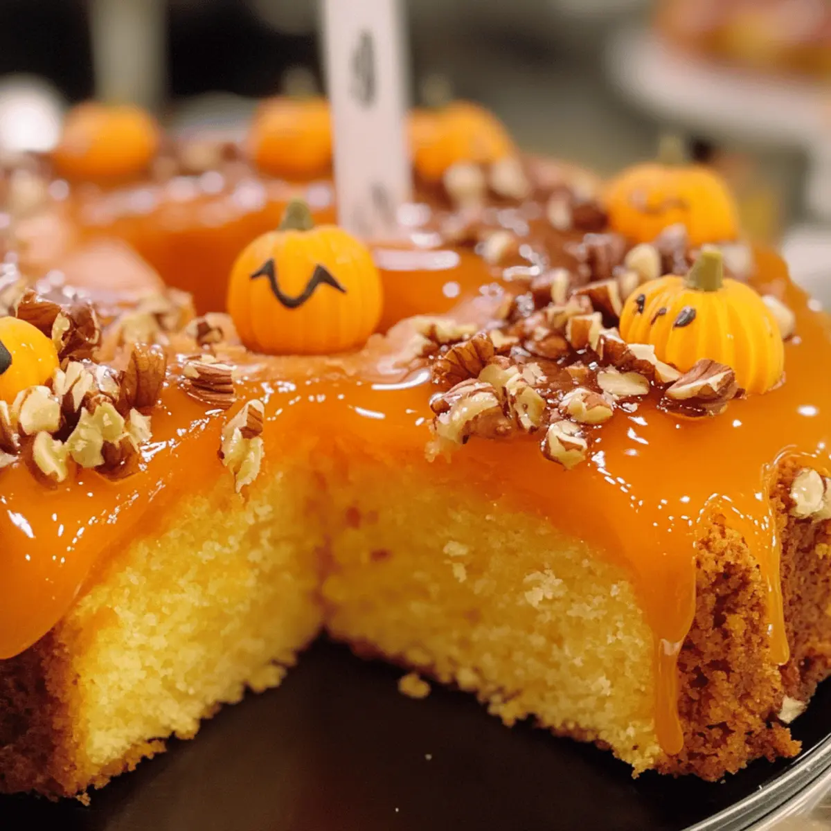 Magischer Kürbiskuchen für Halloween machen