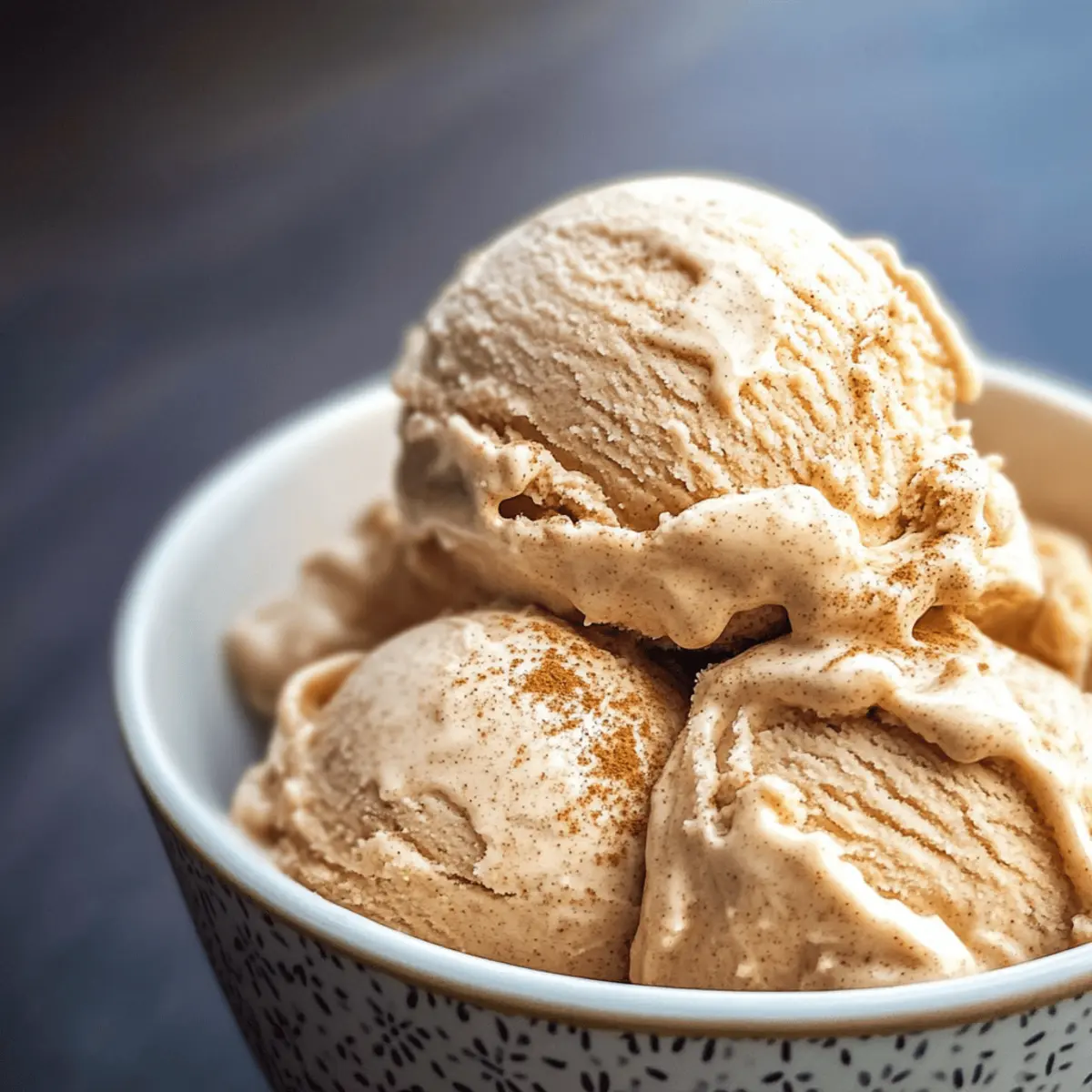 Cremiges Zimt-Eis ganz einfach selber machen
