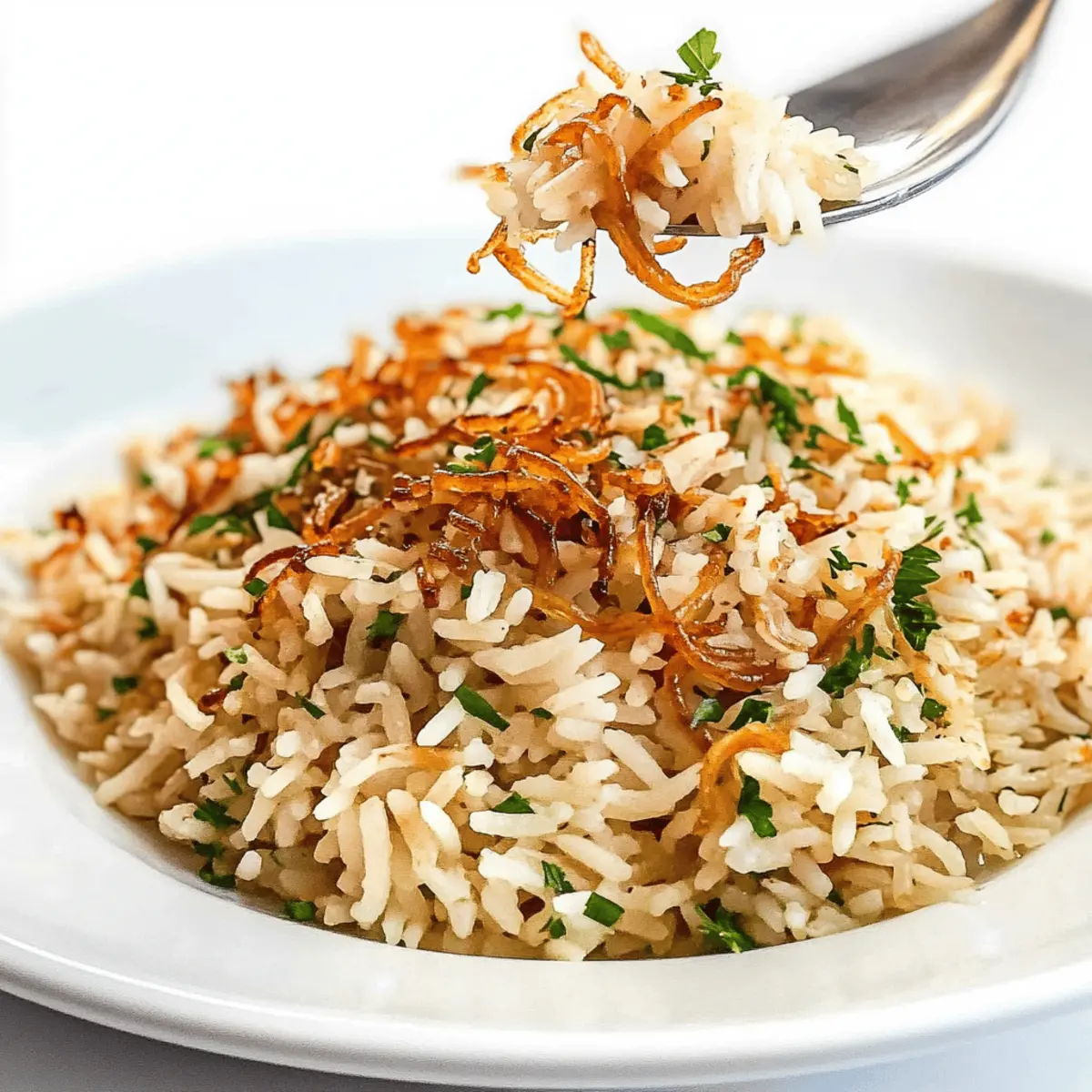 Lebanese Reis-Pilaf mit geröstetem Vermicelli