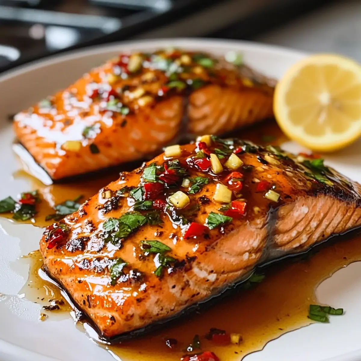 Hot Honey Lachs für Feinschmecker