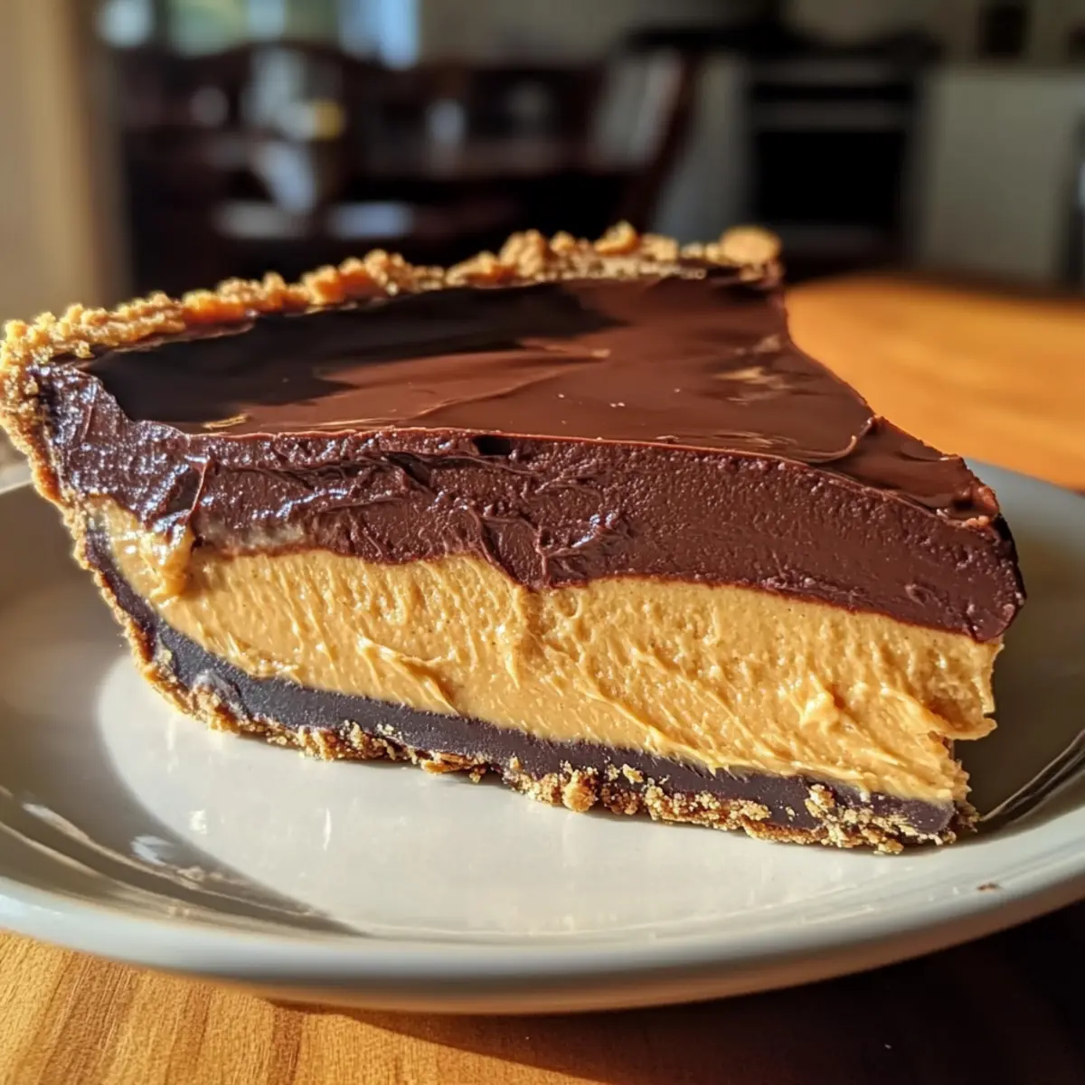 No-Bake Schokoladen-Erdnussbutter-Torte