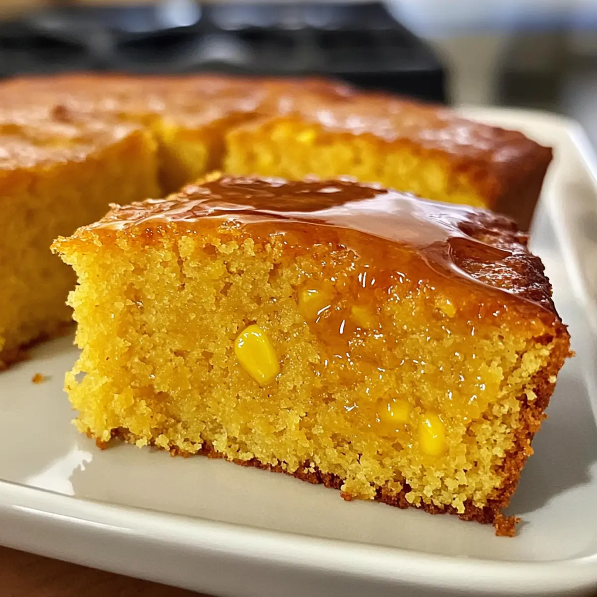Honig-Butter-Maisbrot in 30 Minuten herstellen